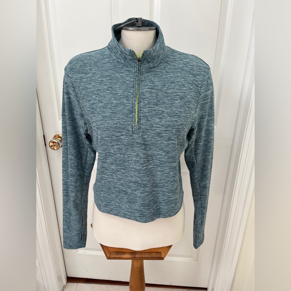 Hind Running Crop Long Sleeve, Size large